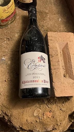 Rhône-dalen Châteauneuf-du-Pape La Célestière Les Domaines 2011