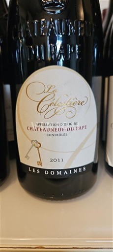 Vallée du Rhône Châteauneuf-du-pape La Célestière Les Domaines 2011