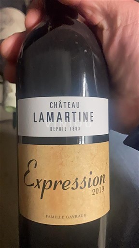 Tây Nam Cahors Château Lamartine Expression 2019