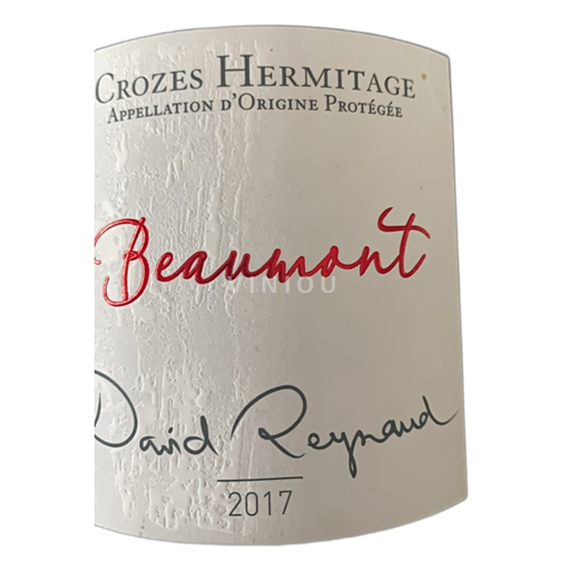 Rona dolina Crozes-hermitage David Reynaud Beaumont 2017