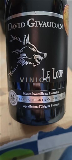 Rhône Valley Côtes du Rhône Villages David Givaudan Le Loup Non-Vintage