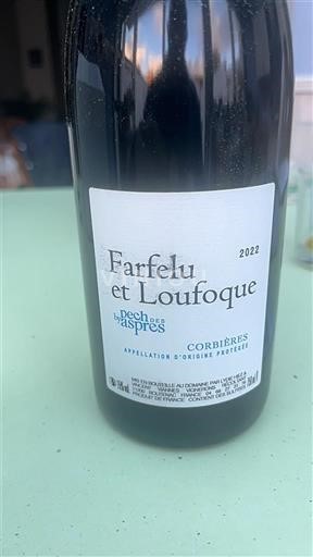 Languedoc Corbières Pech Des Aspres Farfelu et loufoque 2022