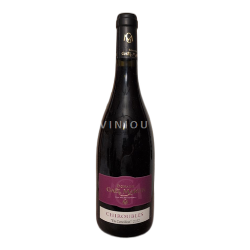 Beaujolais Chiroubles Gaël Martin En cercillon 2022