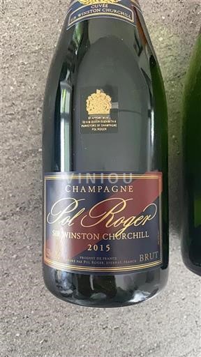 Vin Effervescent Rouge brut Sir Winston Churchill Pol Roger 2015 France Champagne AOC