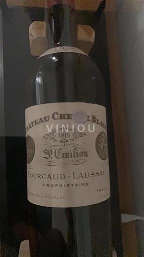 Bordeaux Saint-Émilion Grand Cru Cheval Blanc 1914