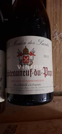 Rhône-dalen Châteauneuf-du-Pape Le Moulin des Saints 2015