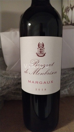 Bordeaux Margaux Château Monbrison Bouquet de Monbrison 2018