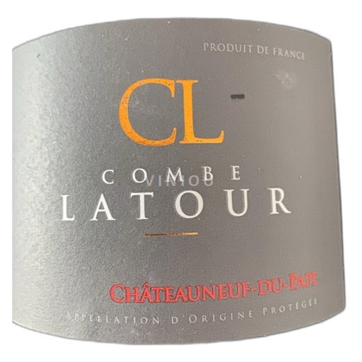 Rona dolina Châteauneuf-du-Pape Combe Latour 2019