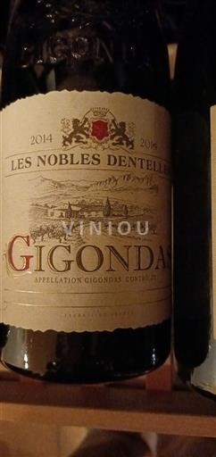 Rhône Valley Gigondas Les Nobles Dentelles 2014