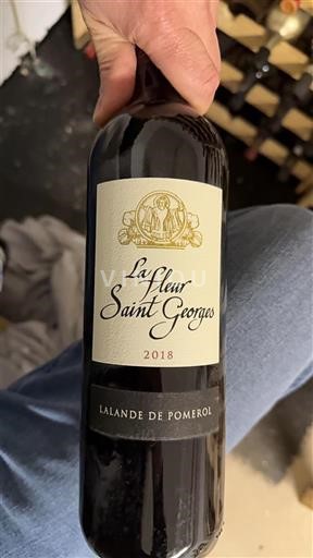 Bordeaux Lalande-de-Pomerol La Fleur Saint Georges 2018