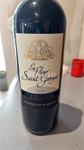 Bordeaux Lalande-de-pomerol La Fleur Saint Georges 2018