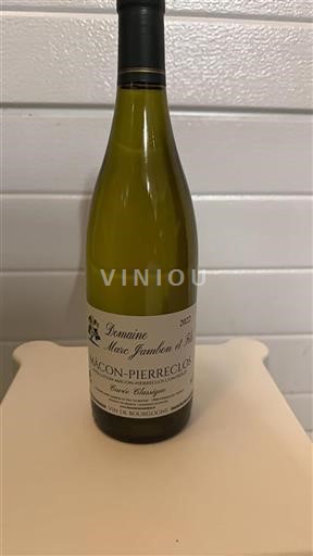 Borgoña Mâcon y Mâcon-villages Domaine Marc Jambon et Fils Classique 2022