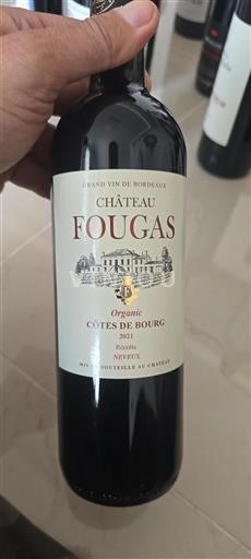 Bordeaux Côtes-de-bourg Château Fougas Neveux 2021