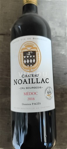 Bordeaux Médoc Cru Bourgeois Château Noaillac 2016