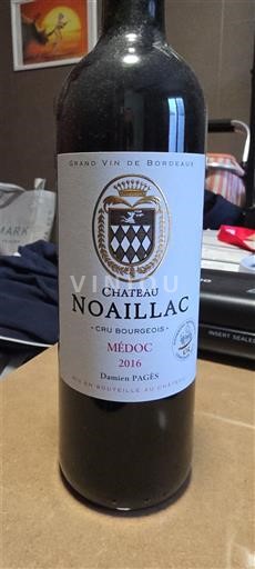 Bordeaux Médoc Cru Bourgeois Château Noaillac 2016
