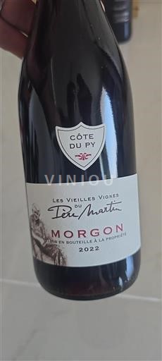 Beaujolais Morgon Père Marty Côte du Py 2022