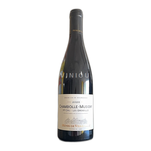 Borgoña Chambolle-Musigny Premier Cru Henri de Villamont Les Groseilles 2020