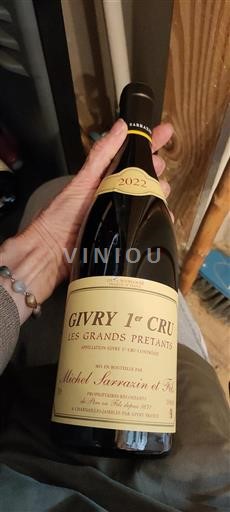 Bourgogne Ikke specificeret Premier Cru Michel Sarrazin et Fils Les Grands Pretants 2022