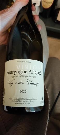 Borgoña Borgoña-Aligoté La Grange aux Sources Vigne des Champs 2022
