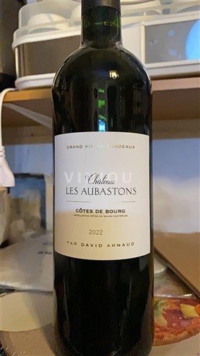 Bordeaux Côtes-de-bourg Château Les Aubastons 2022
