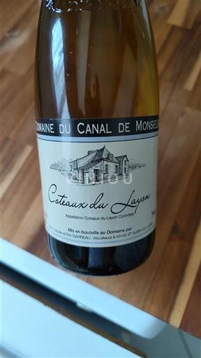 Loiredalen Coteaux-du-Layon Domaine Canal de Monsieur Icke årgångsbetecknad