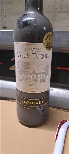 Burdeos Bordeaux Château Vieux Tuquet 2016