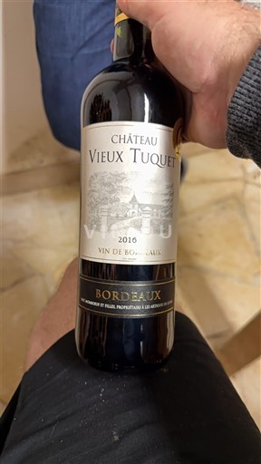 Bordeaux Château Vieux Tuquet 2016
