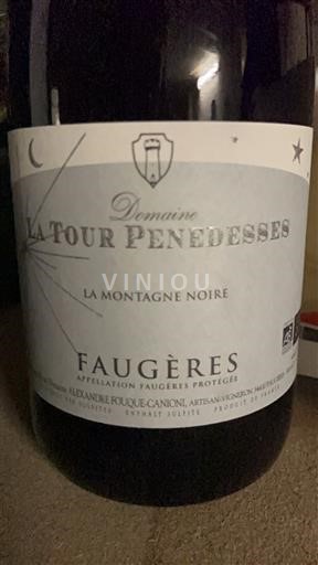 Languedoc Faugères Domaine La Tour Penedesses La Montagne Noire Ikke årgangsbestemt