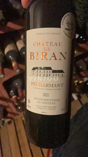Tây Nam Pécharmant Château Biran 2022
