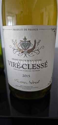 Bourgondië Viré-Clessé Pierre Nerol 2015