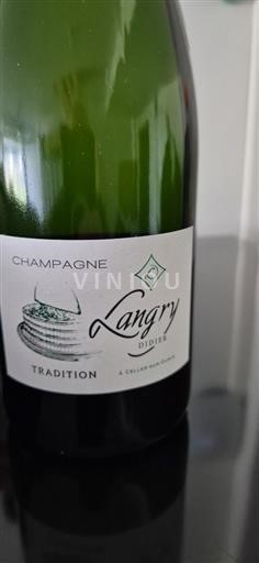 Champaña Champán Didier Langry Tradition Sin añada