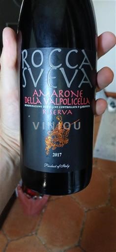 Benecija Amarone della Valpolicella Rocca Sveva Riserva 2017