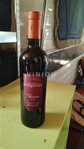 Sudoeste Ariège Domaine Engravies La Belle Histoire 2018