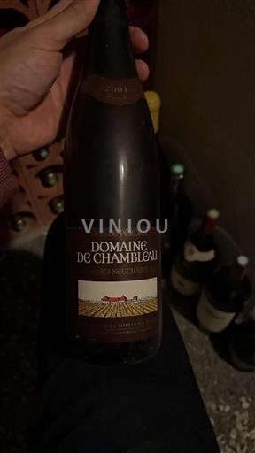 Neuchâtel Neuchâtel PDO Domaine Chambleau Oeil-de-Perdrix 2001