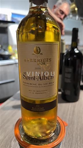 Sud-Ovest Pacherenc-du-vic-bilh Saint-Albert Barriques d'Or 2016