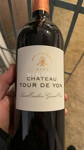 Burdeos Saint-Émilion Gran Cru Grand Cru Château Tour de Yon 2020