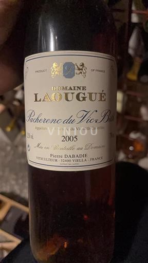 Sud-Ovest Pacherenc-du-vic-bilh Domaine Laougué 2005