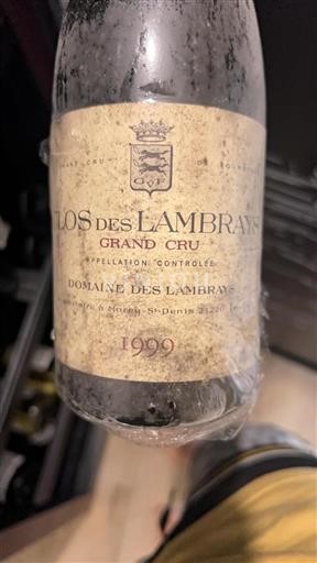 Burgundi Clos-des-lambrays Grand Cru Domaine Des Lambrays Clos des Lambrays 1999