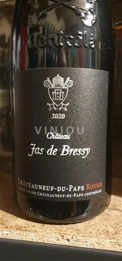Vallée du Rhône Châteauneuf-du-pape Château Jas de Bressy 2020