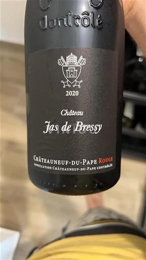 Rhône-dalen Châteauneuf-du-Pape Château Jas de Bressy 2020