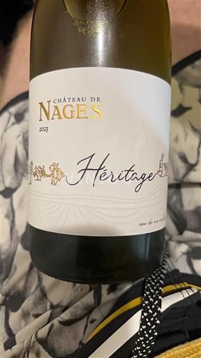 Rhône Valley Costières de Nîmes Château Nages Héritage 2023