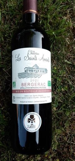 Zuidwest-Frankrijk Bergerac Château Les Saints Amants 2021