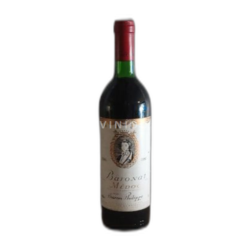 Bordéus Médoc Baron Philippe Baronat 1986