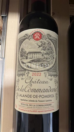 Bordeaux Lalande-de-Pomerol Château La Commanderie 2022