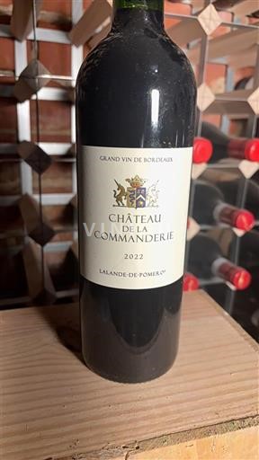 Бордо Лаланд-де-Помроль Château La Commanderie 2022