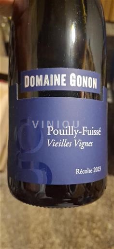 Borgonha Pouilly-fuissé Domaine Gonon Vieilles Vignes 2023