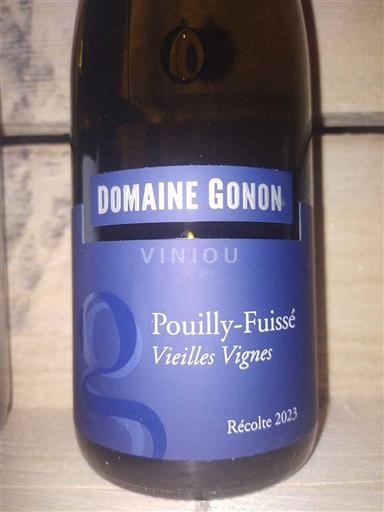 Burgundi Pouilly-fuissé Domaine Gonon Vieilles Vignes 2023
