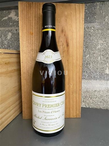 Bourgogne Givry Premier Cru Michel Sarrazin et Fils Les Pièces d'Henry 2023