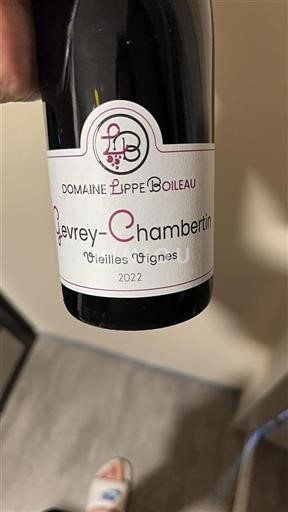 Burgundija Gevrey-chambertin Domaine Lippe Boileau Vielles Vignes 2022