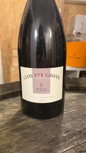 Рона Кроз-Ермітаж Domaine Combier Clos des Grives 2016